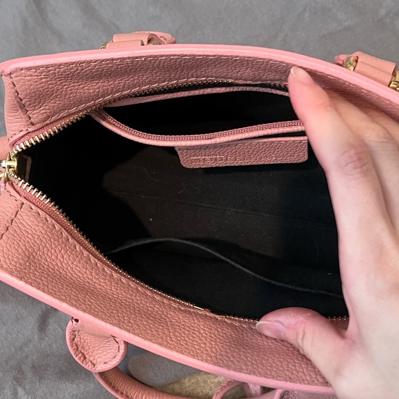 Alexander McQueen Mini Padlock Satchel Pink - Picture 9 of 12